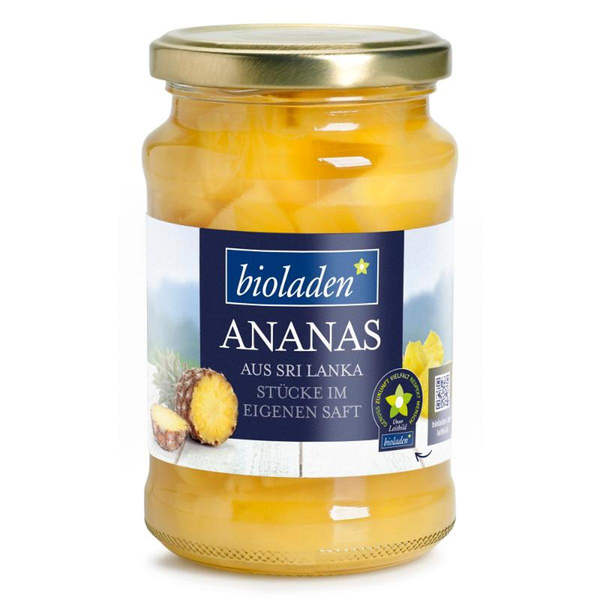 Produktfoto zu Ananasstücke klein