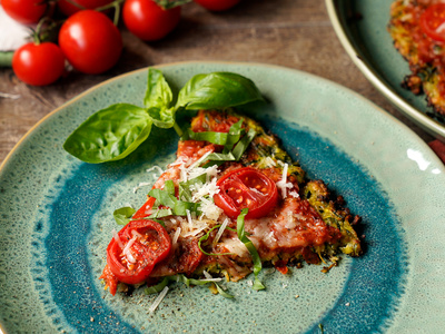 Zucchini-Pizza