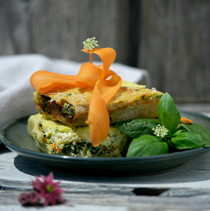 Spinat-Cannelloni mit Ricotta