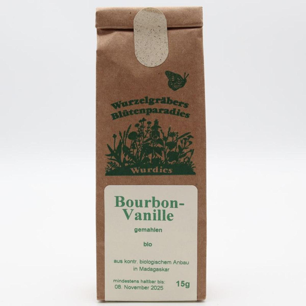 Produktfoto zu Vanillepulver Bourbon 15g