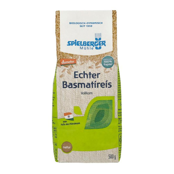 Produktfoto zu Basmati Reis natur 500g