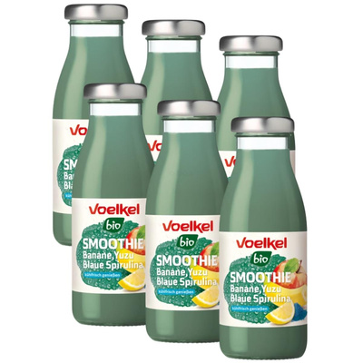 Produktfoto zu Smoothie Banane Yuzu blaue Spirulina 6x0,25l