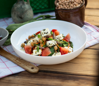 Bohne und Feta