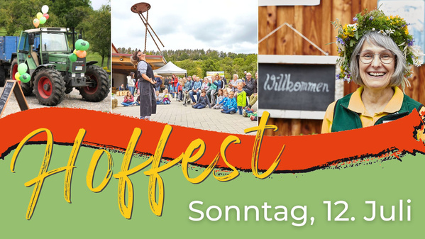 Hoffest am Baumannshof am Sonntag, 12. Juli