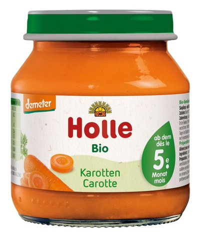Produktfoto zu Glas Karotten 125g