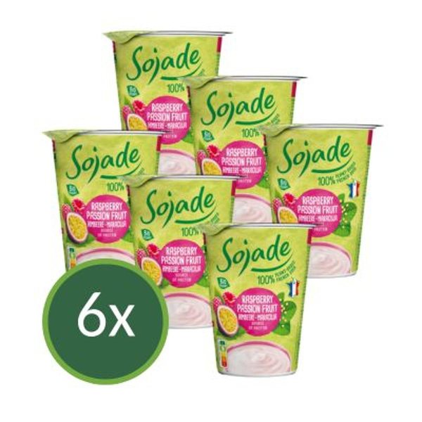 Produktfoto zu Sojade Himbeere-Maracuja 3x400ml