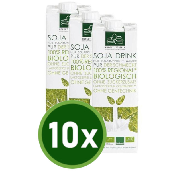 Produktfoto zu Sojadrink Natur Pur 10x1l