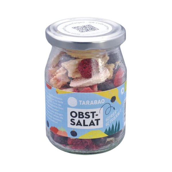 Produktfoto zu Fruchtmischung Obstsalat im Mehrwegglas