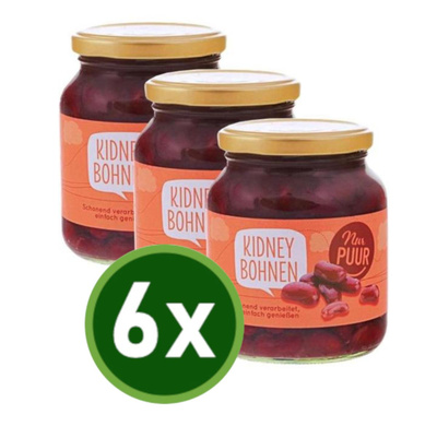 Produktfoto zu Kidneybohnen 6x350g