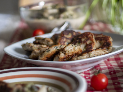 Kartoffel-Löwenzahn-Walnuss-Taler