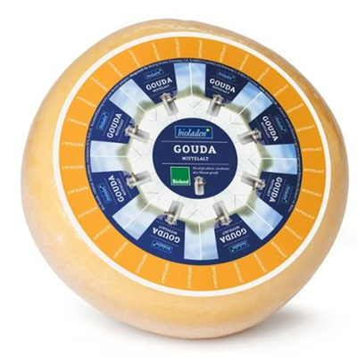 Produktfoto zu Gouda mittelalt_pikant, 3 Monate, lakt.fr.