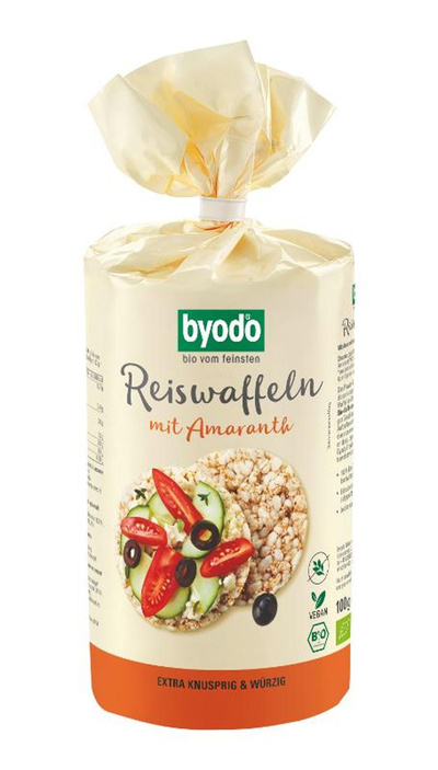 Produktfoto zu Reiswaffeln mit Amaranth 100g