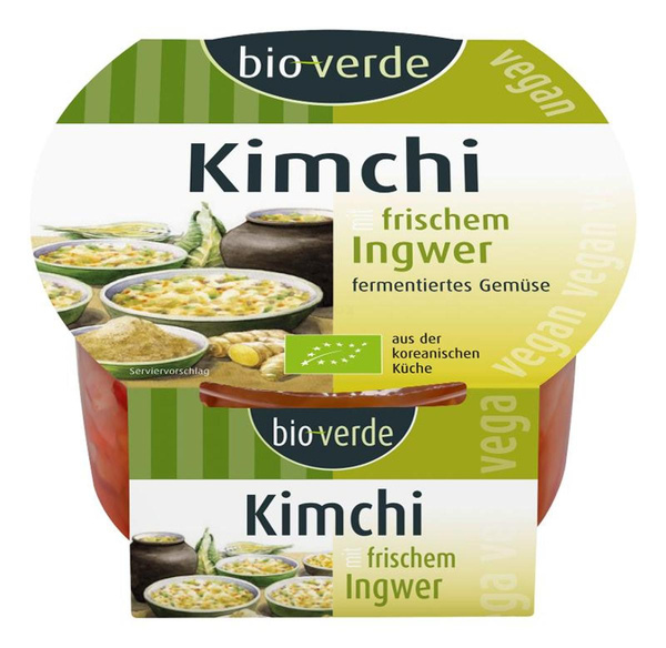 Produktfoto zu Kimchi Ingwer Becher 125g