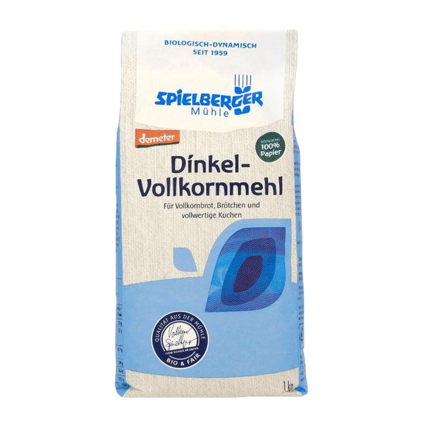Produktfoto zu Dinkelvollkornmehl, 1Kg