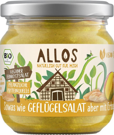 Produktfoto zu Feinkostsalat vegan Art Geflügel 165g