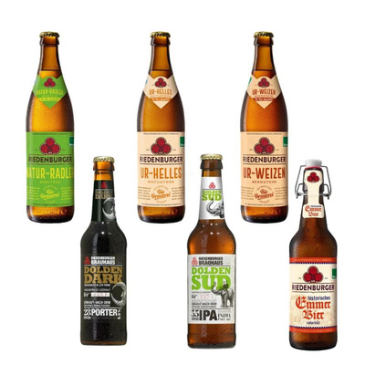 Produktfoto zu Riedenburger Bier 6er Mix