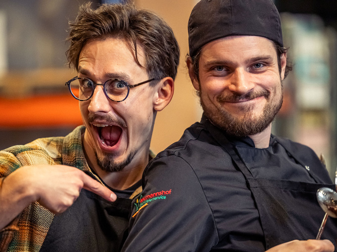 David Baumann und Stefan Herbolzheimer