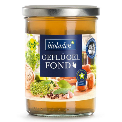 Produktfoto zu Geflügelfond 400ml Glas