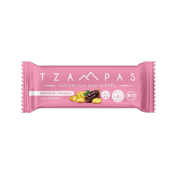 Produktfoto zu TZAMPAS Protein Crunch Riegel 40g