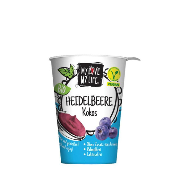 Produktfoto zu Kokos Jogh.Heidelbeer 180g