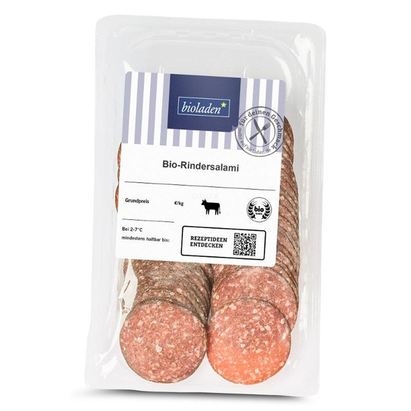 Produktfoto zu Salami Rind, Aufschnitt 80g