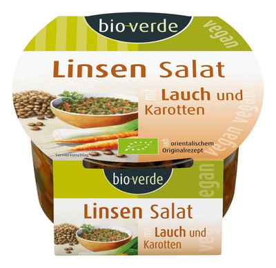 Produktfoto zu Linsen-Salat, vegan 125g