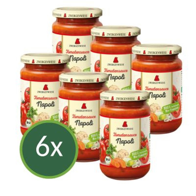 Produktfoto zu Tomatensauce napoli 6x340ml