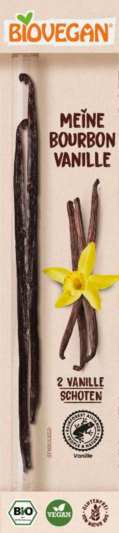 Produktfoto zu Bourbon Vanille Schoten 2St
