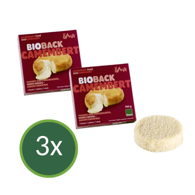 Produktfoto zu Backcamembert 3er-Pack