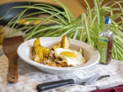 Herbstlicher Heimathelden-Salat Süß Sauer
