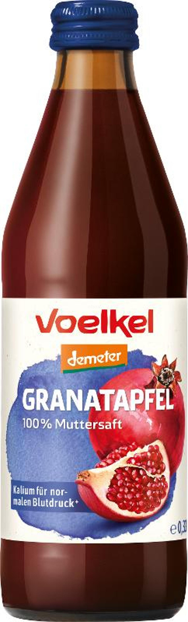 Produktfoto zu Granatapfel Muttersaft, 0,33l