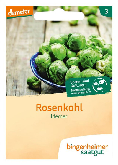 Produktfoto zu Saatgut Rosenkohl Idemar