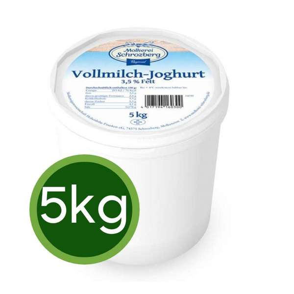 Produktfoto zu Joghurt 1x5kg,  3,5%