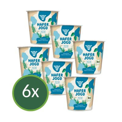 Produktfoto zu Hafer Joghurt Natur Alt. 6x 150g