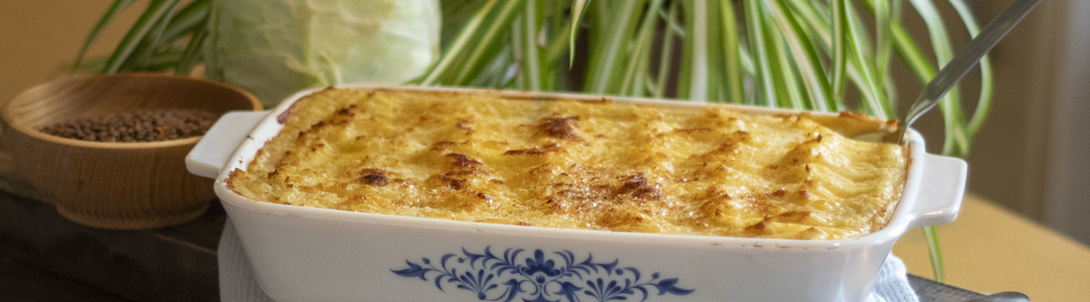 FrankenPie in Auflaufform