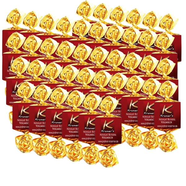 Produktfoto zu BUSSERL VOLLMILCH NOUGAT 42St