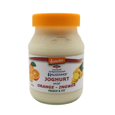 Produktfoto zu Hausenhof Joghurt Orange-Ingwer