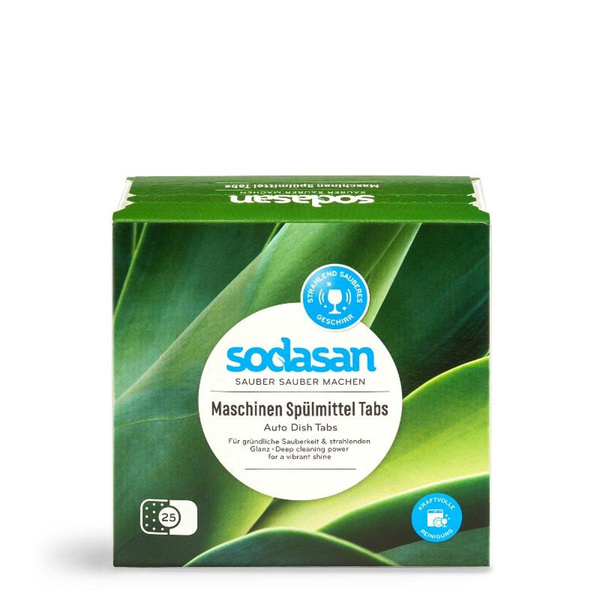Produktfoto zu Geschirrspültab Sodasan 25 Tabs, 500g
