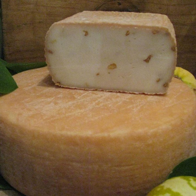 Produktfoto zu Ziegenkäse - Zopfer Bockshornklee