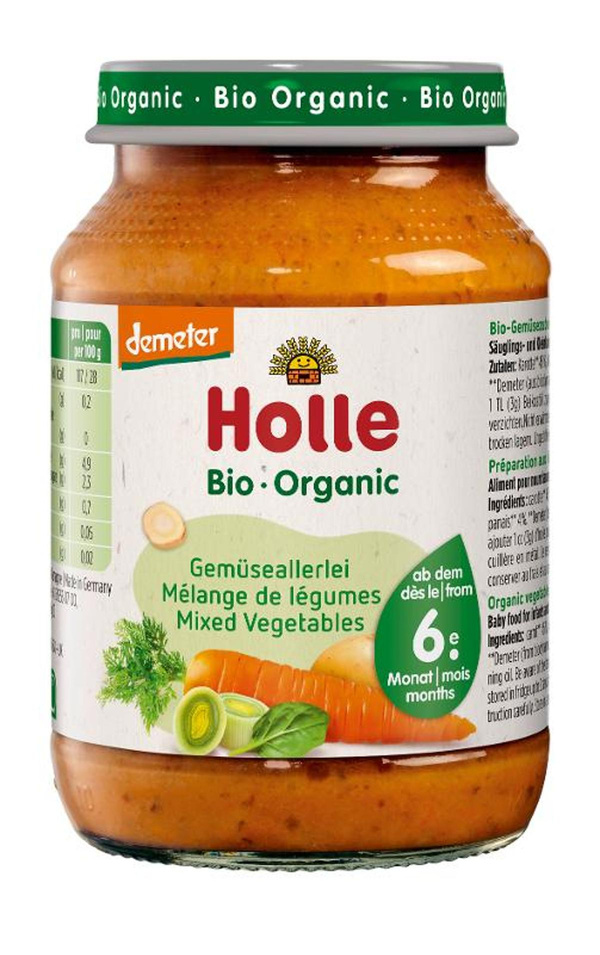 Produktfoto zu Glas Gemüseallerlei ab 6 Mo.