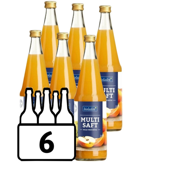 Produktfoto zu MULTISAFT, gelb 6 x 0,7 l