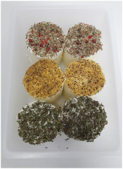 Produktfoto zu Buntes Ziegentürmchen, ca. 150g