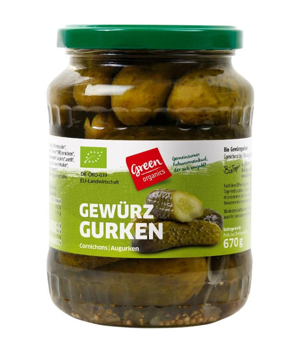 Produktfoto zu Gewürzgurken 670ml