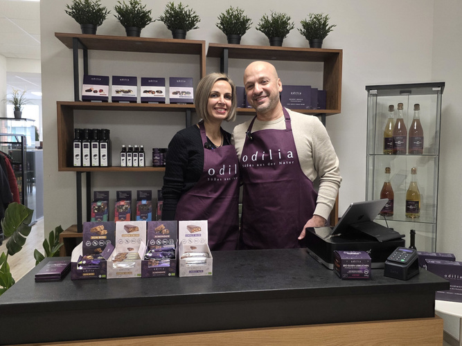 Saeda Abualhawa und Saeed Al Tayeb