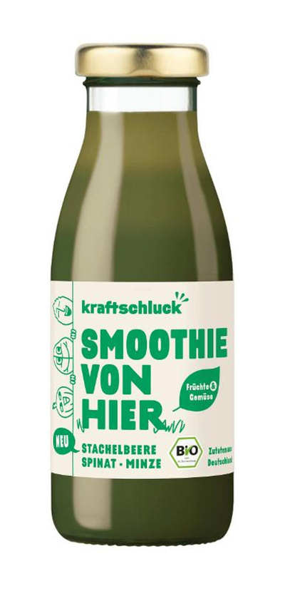 Produktfoto zu Grüner Smoothie von Hier Kraftschluck