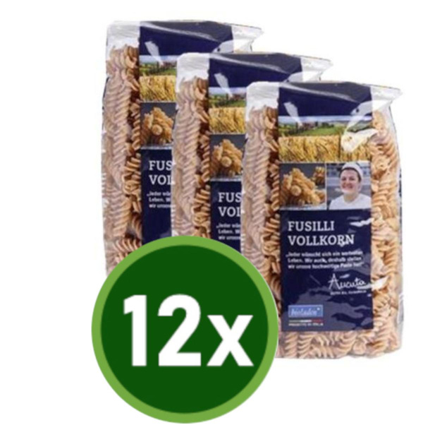 Produktfoto zu Fusilli Vollkorn 12x500g