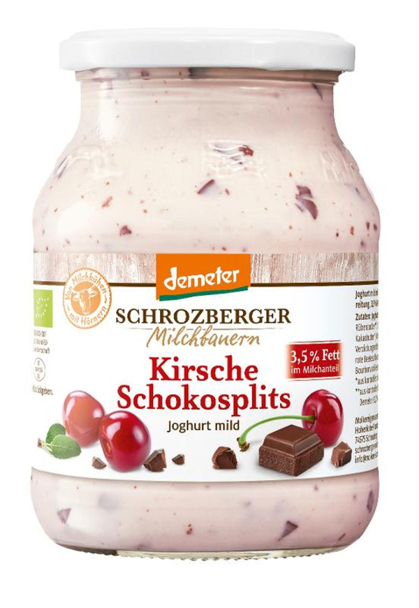 Produktfoto zu Joghurt Kirsche-Schokosplits