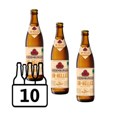 Produktfoto zu Riedenburger Ur-Helles 10er Kiste