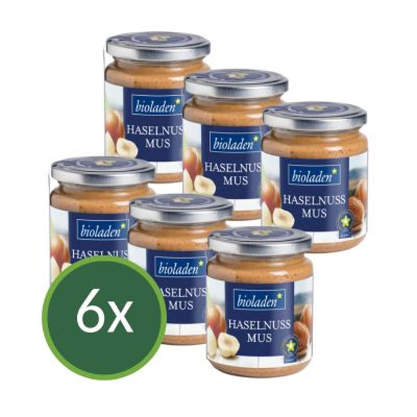 Produktfoto zu Haselnussmus b* 6x250g