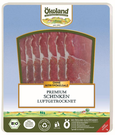 Produktfoto zu Premium-Schinken luftgetrocknet 80g